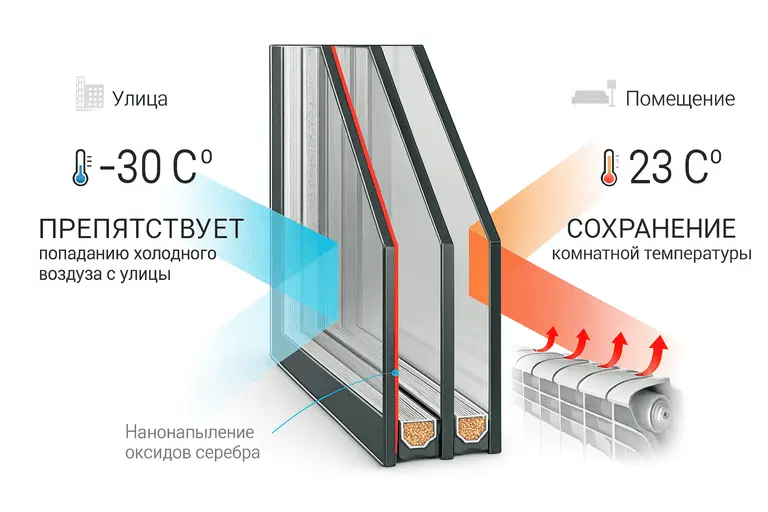 Мультифункциональный стеклопакет и энергосберегающий стеклопакет: в чём разница?