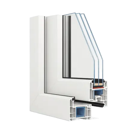 Профиль veka-Softline 70 ПВХ профиль veka-Softline 70