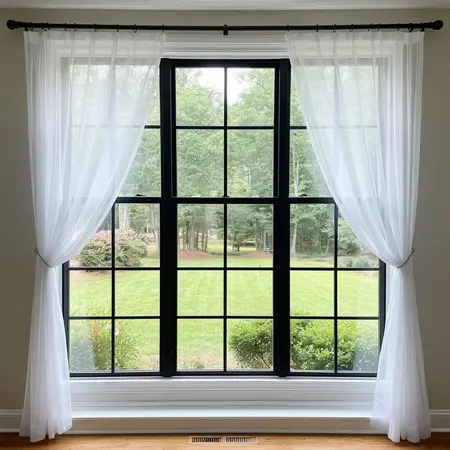 Алюминиевый оконный блок в частном доме Алюминиевый оконный блок в частном доме фото