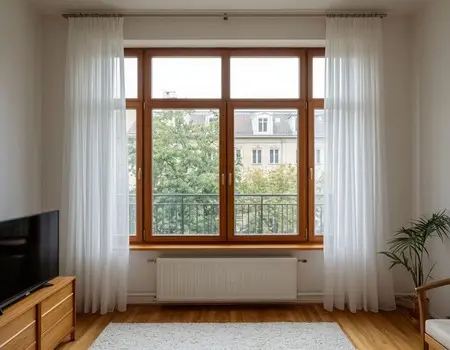 Деревянные окна