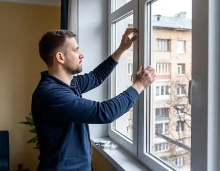 Установка пластиковых конструкций