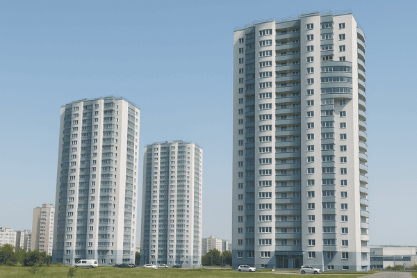 Остекление домов серии И-155MK