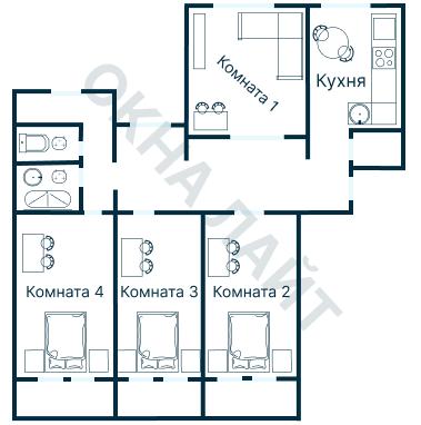 Планировка 1012