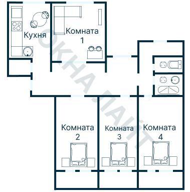 Планировка 1013