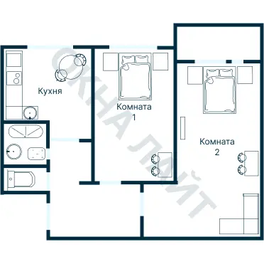 Планировка 1018