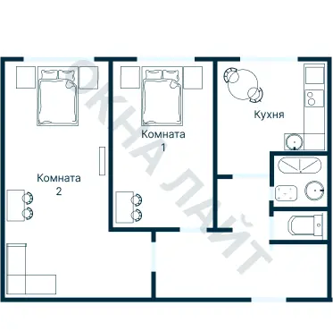 Планировка 1021