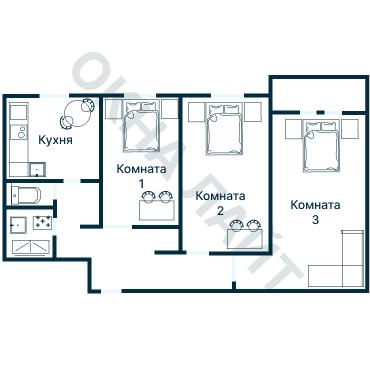 Планировка 1026