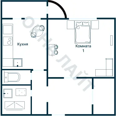 Планировка 1029