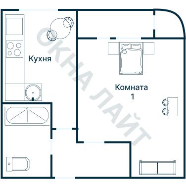 Планировка 1030