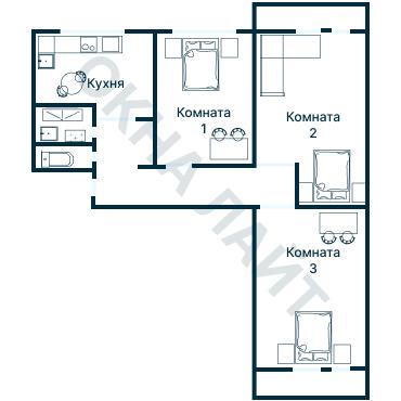 Планировка 1032