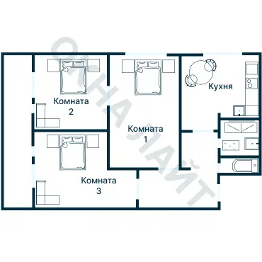 Планировка 1033