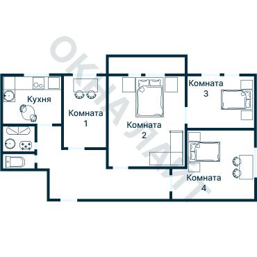 Планировка 4857