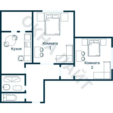 Планировка 2093