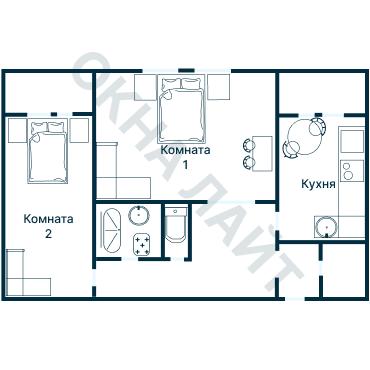 Планировка 2118