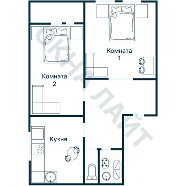 Планировка 2121