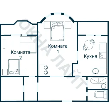 Планировка 2214