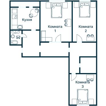 Планировка 2220