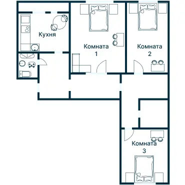 Планировка 2220