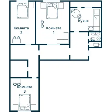 Планировка 2233