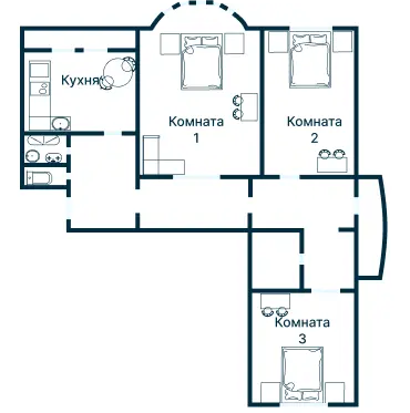 Планировка 2238