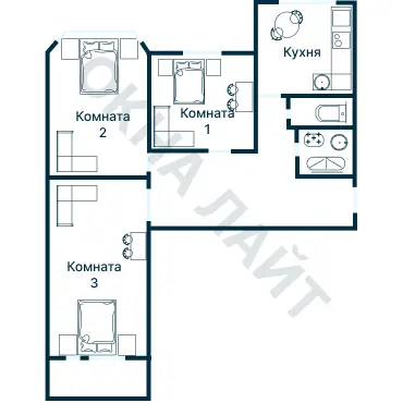 Планировка 2349