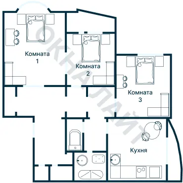 Планировка 2358
