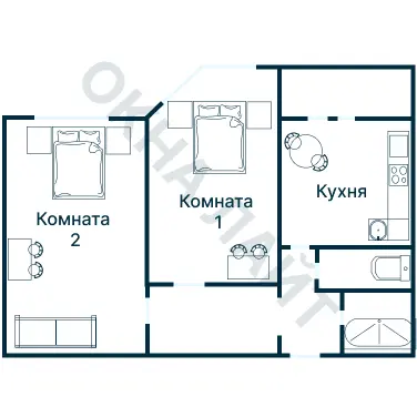 Планировка 2305