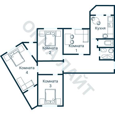 Планировка 2377