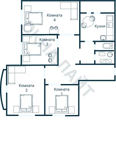 Планировка 2380