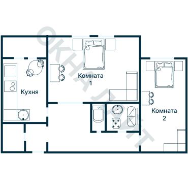 Планировка 2406