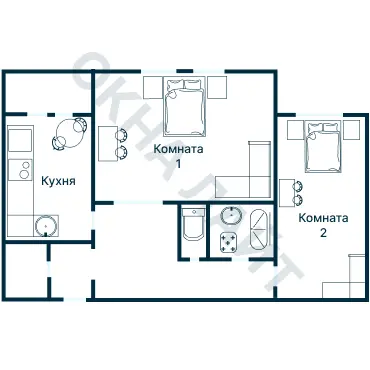 Планировка 2406
