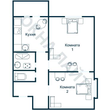 Планировка 2430