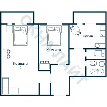 Планировка 2431