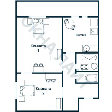 Планировка 2434