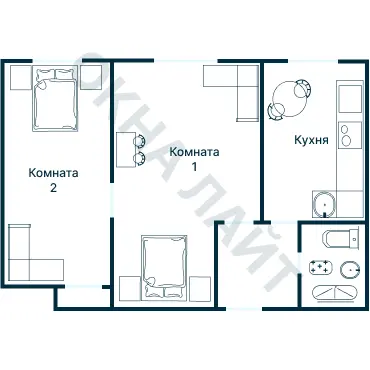 Планировка 2442