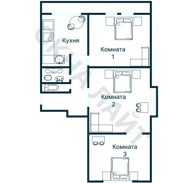 Планировка 2447