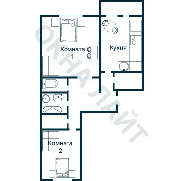 Планировка 1060