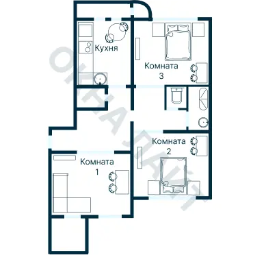 Планировка 1079