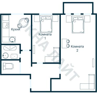 Планировка 1081