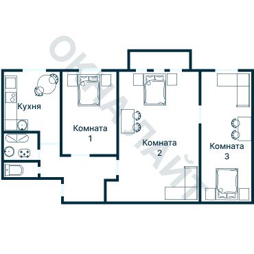 Планировка 1103