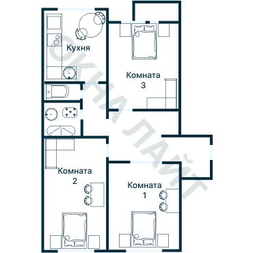 Планировка 1105