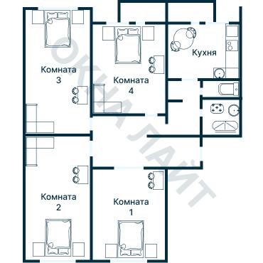 Планировка 1106