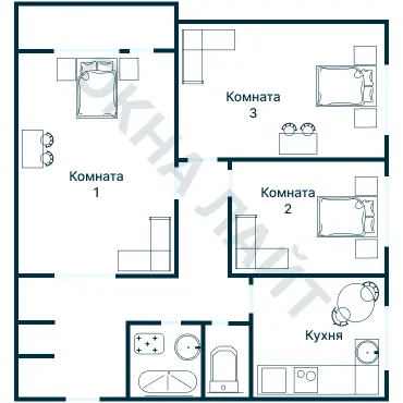 Планировка 1118
