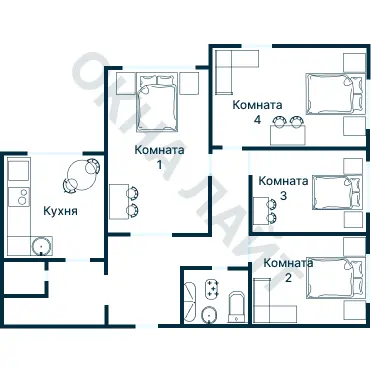 Планировка 1121