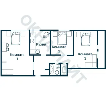 Планировка 2487