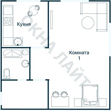 Планировка 1158