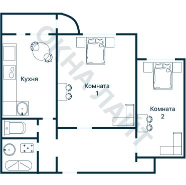 Планировка 1186