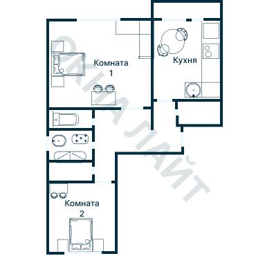 Планировка 1200