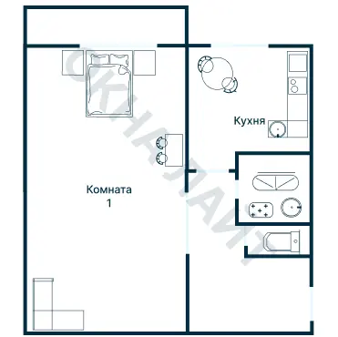 Планировка 1288