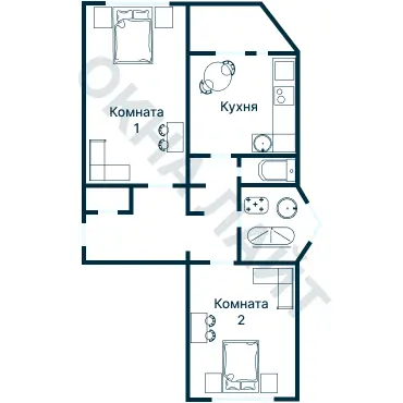 Планировка 1291